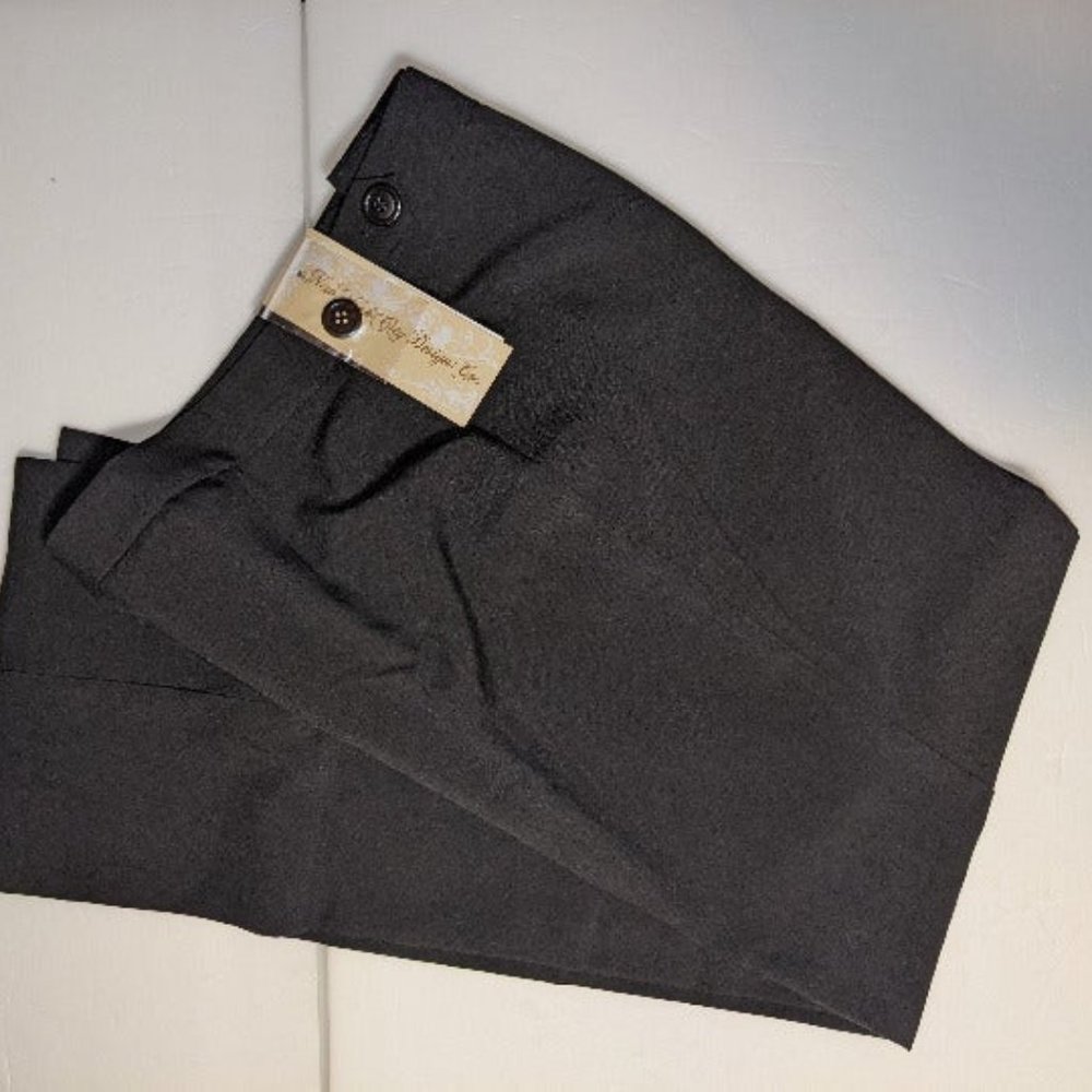 New York City Black Pants Sz 12 NWT